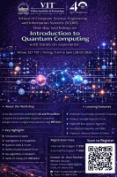 Quantum Computing Workshop 2026 Workshop Poster